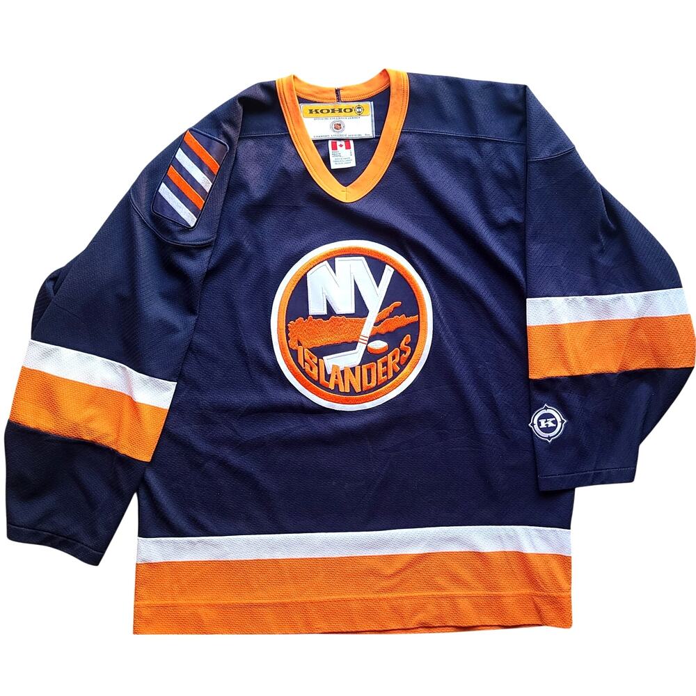 New York Islanders 2000s KOHO jersey L navy away NHL hockey vintage